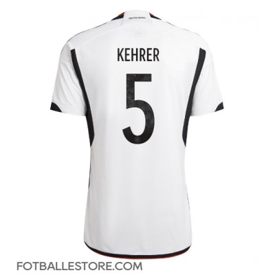 Tyskland Thilo Kehrer #5 Hjemmedrakt VM 2022 Kortermet